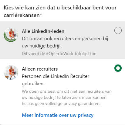 solliciteren LinkedIn